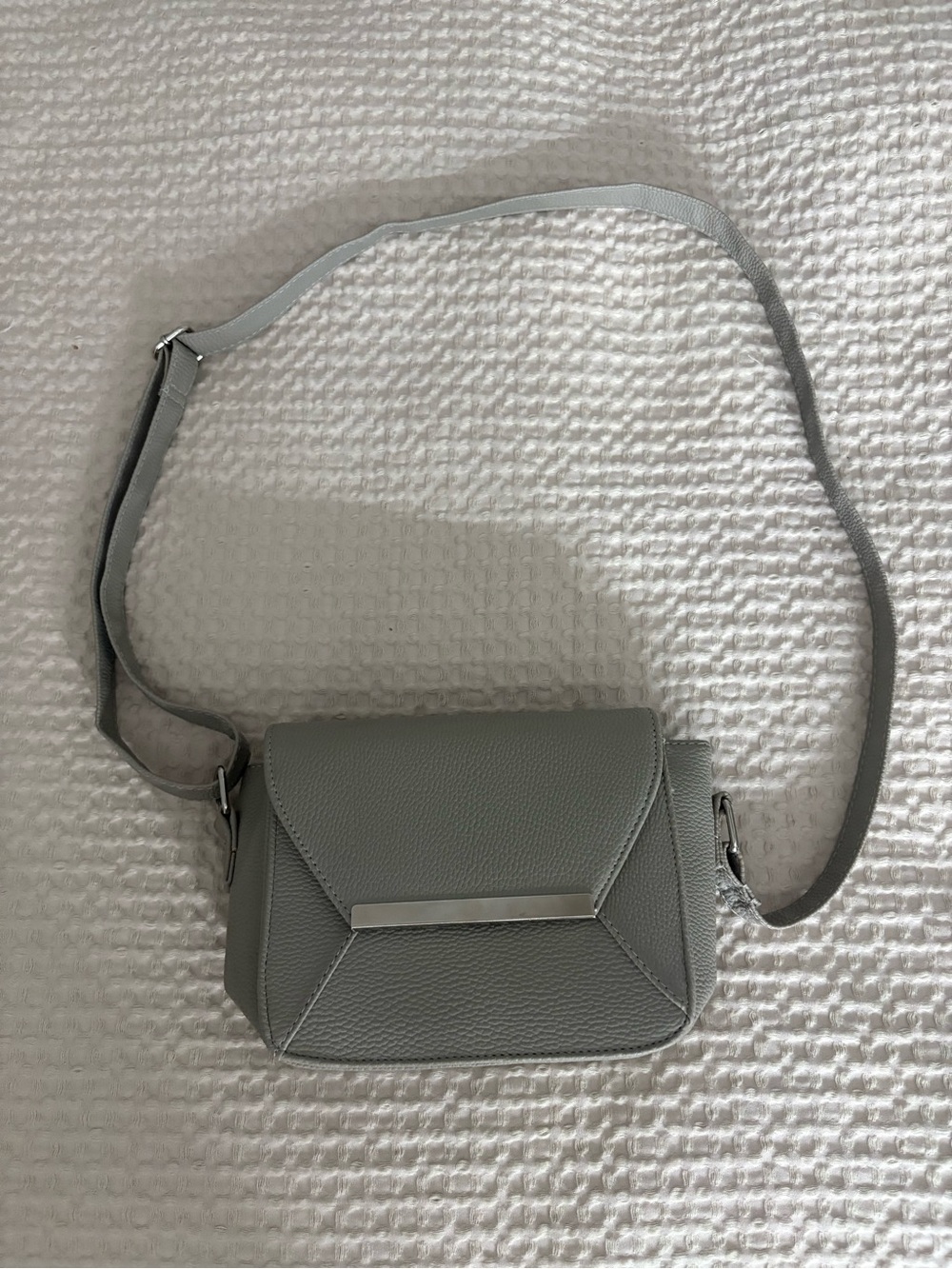 Sage Green / Grey Crossbody Bag